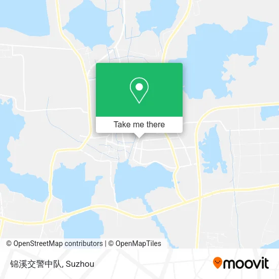 锦溪交警中队 map