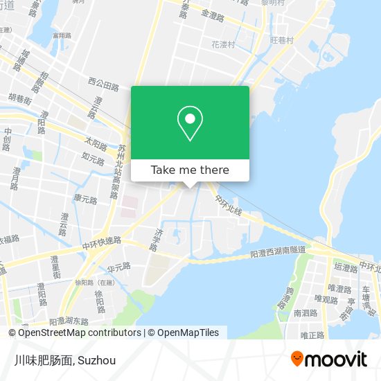川味肥肠面 map