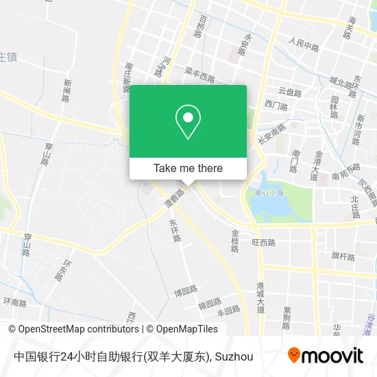 中国银行24小时自助银行(双羊大厦东) map