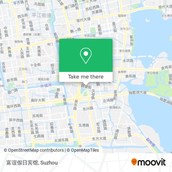 富谊假日宾馆 map