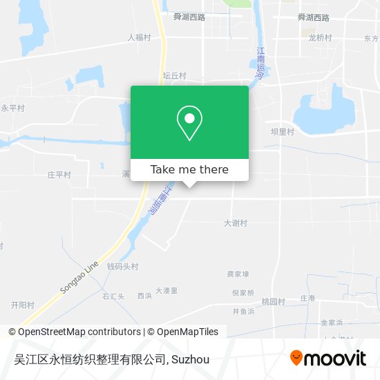 吴江区永恒纺织整理有限公司 map