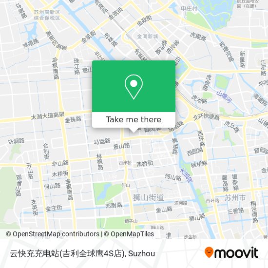 云快充充电站(吉利全球鹰4S店) map