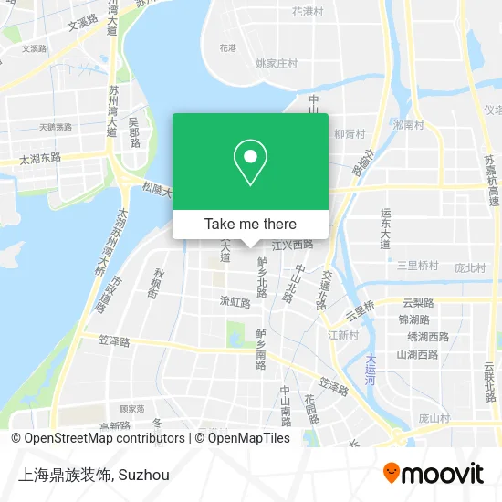 上海鼎族装饰 map