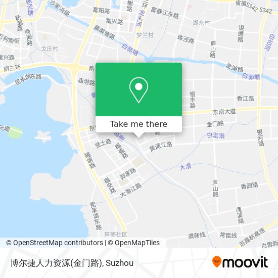 博尔捷人力资源(金门路) map