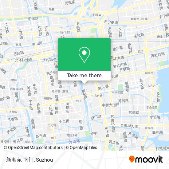 新湘苑-南门 map