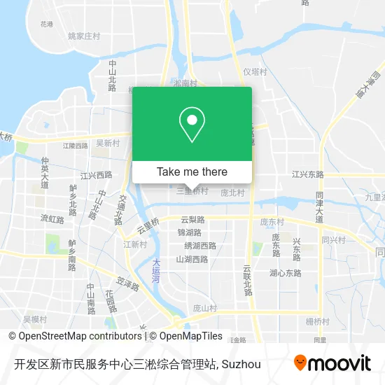 开发区新市民服务中心三淞综合管理站 map