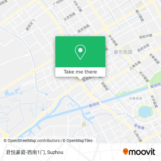 君悦豪庭-西南1门 map