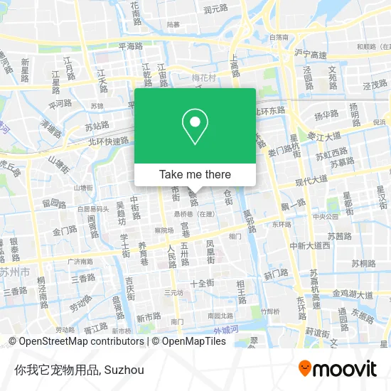 你我它宠物用品 map