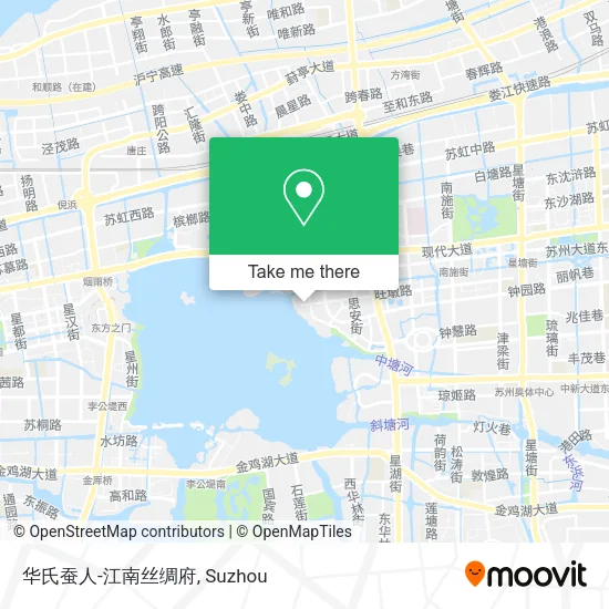 华氏蚕人-江南丝绸府 map