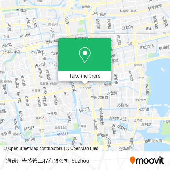 海诺广告装饰工程有限公司 map