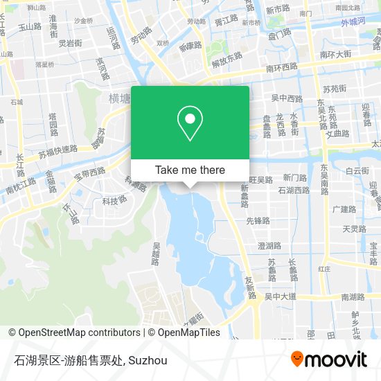 石湖景区-游船售票处 map