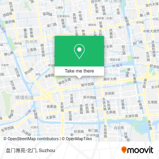 盘门雅苑-北门 map