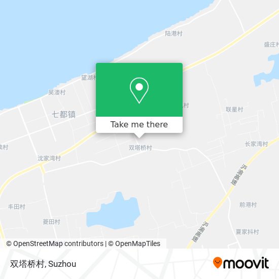 双塔桥村 map