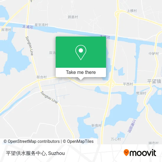 平望供水服务中心 map