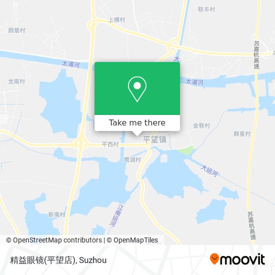 精益眼镜(平望店) map