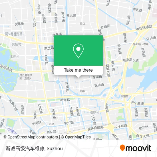 新诚高级汽车维修 map