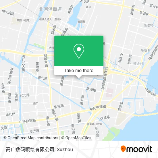 高广数码喷绘有限公司 map