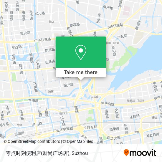 零点时刻便利店(新尚广场店) map