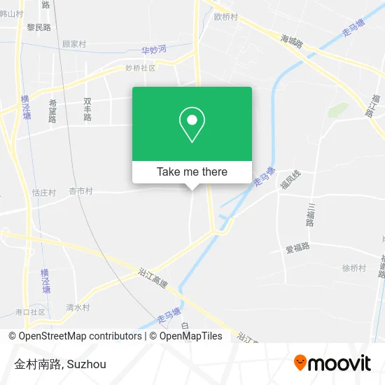 金村南路 map