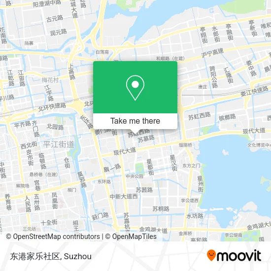 东港家乐社区 map