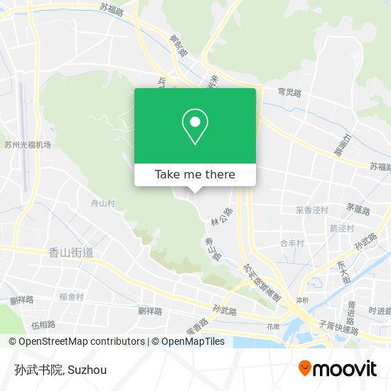 孙武书院 map