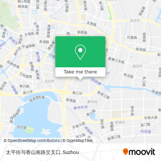 太平街与香山南路交叉口 map