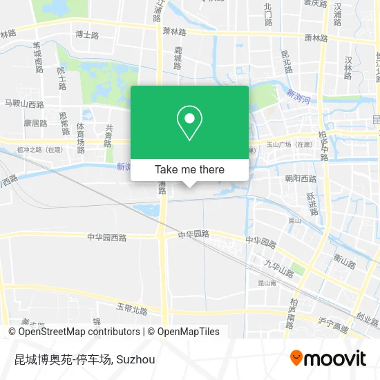 昆城博奥苑-停车场 map