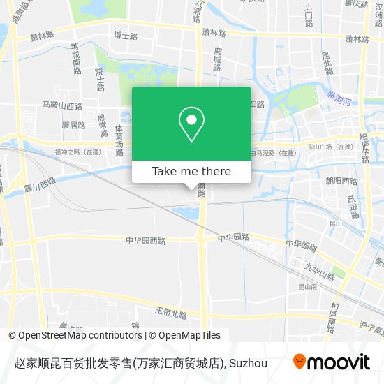 赵家顺昆百货批发零售(万家汇商贸城店) map