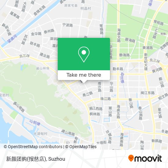 新颜团购(报慈店) map