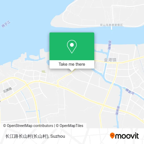 长江路长山村 map