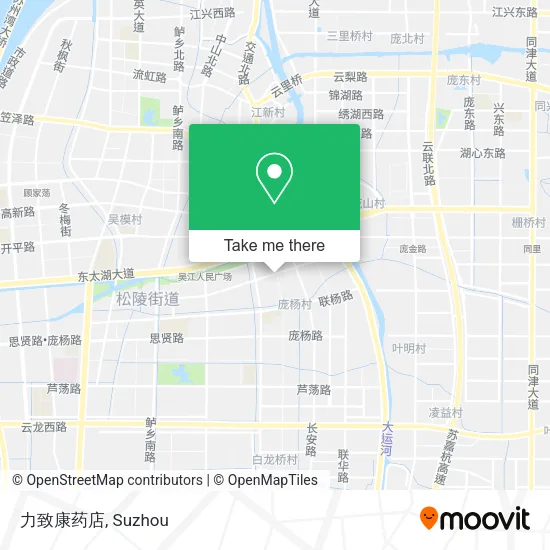 力致康药店 map