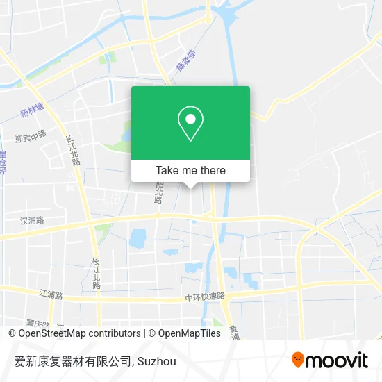 爱新康复器材有限公司 map