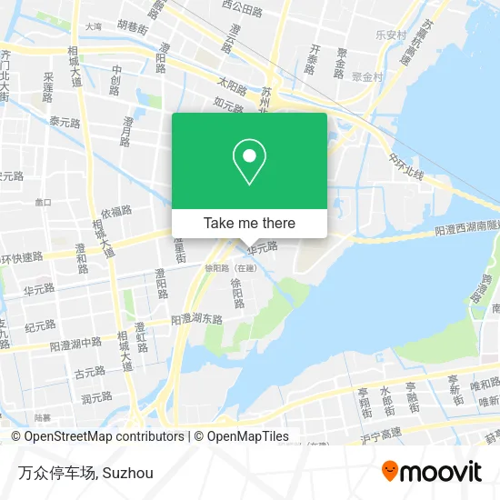 万众停车场 map