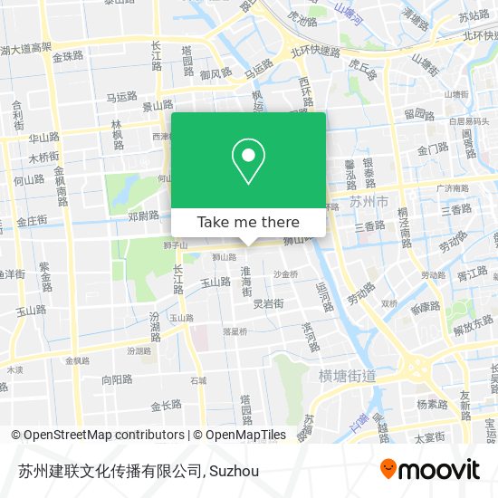 苏州建联文化传播有限公司 map