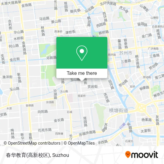 春华教育(高新校区) map