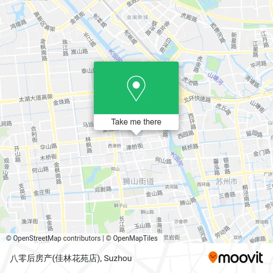 八零后房产(佳林花苑店) map