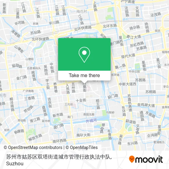 苏州市姑苏区双塔街道城市管理行政执法中队 map
