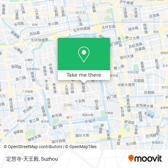 定慧寺-天王殿 map