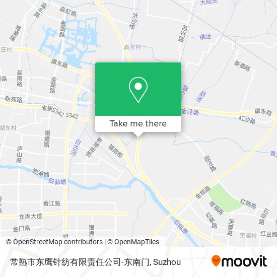 常熟市东鹰针纺有限责任公司-东南门 map