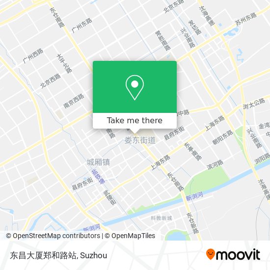 东昌大厦郑和路站 map