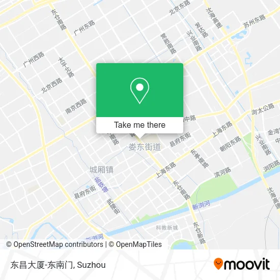东昌大厦-东南门 map