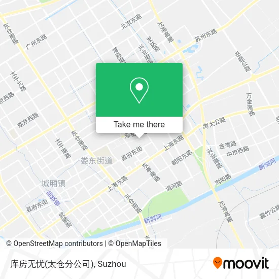 库房无忧(太仓分公司) map