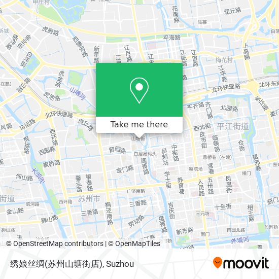 绣娘丝绸(苏州山塘街店) map
