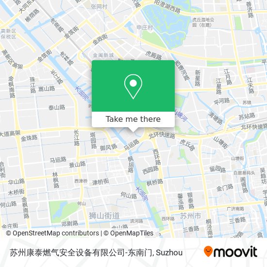 苏州康泰燃气安全设备有限公司-东南门 map