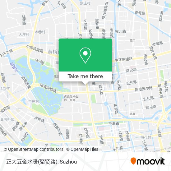 正大五金水暖(聚贤路) map