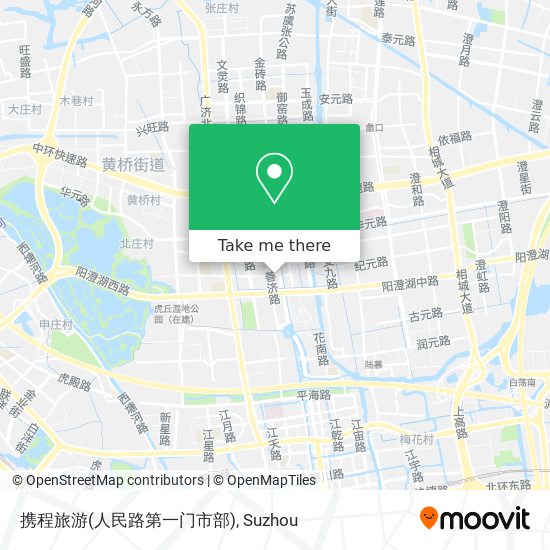 携程旅游(人民路第一门市部) map