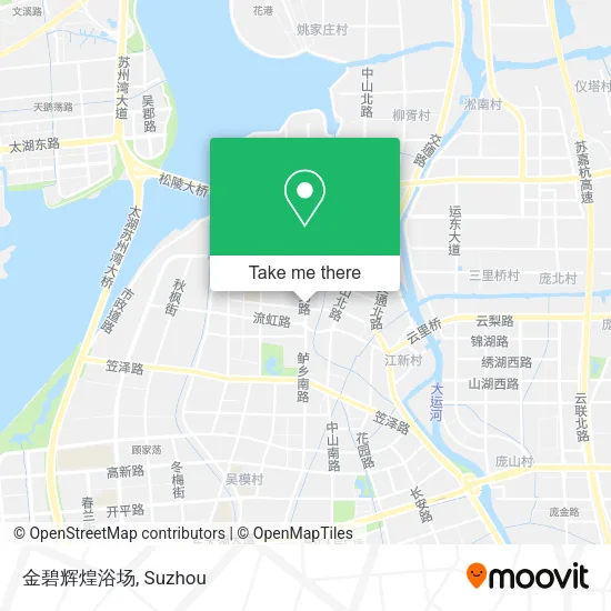 金碧辉煌浴场 map