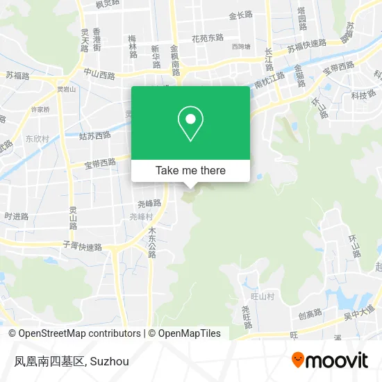 凤凰南四墓区 map