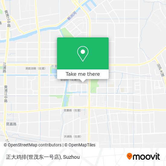 正大鸡排(世茂东一号店) map