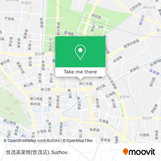 世茂蒸菜馆(世茂店) map